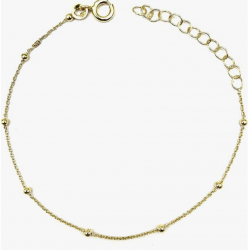 PULSERA BOLITAS DE PLATA...